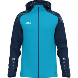 JAKO Sonic Kapuzen-Trainingsjacke 276 - aqua/marine S