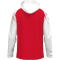 JAKO Sonic Kapuzen-Trainingsjacke 105 - rot/weiß S