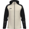 JAKO Sonic Kapuzen-Trainingsjacke 035 - off white/schwarz S