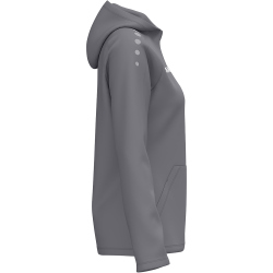 JAKO One Kapuzen-Trainingsjacke Damen 825 - grau 34/36