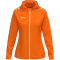JAKO One Kapuzen-Trainingsjacke Damen 350 - neonorange 34/36