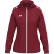 JAKO One Kapuzen-Trainingsjacke Damen 155 - bordeaux 34/36