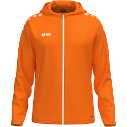 JAKO One Kapuzen-Trainingsjacke 350 - neonorange M