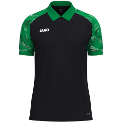 JAKO Sonic Poloshirt 827 - schwarz/grün S