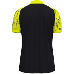 JAKO Sonic Poloshirt 819 - schwarz/neongelb S