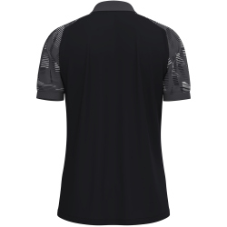 JAKO Sonic Poloshirt 801 - schwarz/anthrazit S