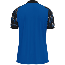JAKO Sonic Poloshirt 408 - royal/schwarz S