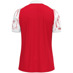 JAKO Sonic Poloshirt 105 - rot/weiß S