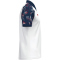 JAKO Sonic Poloshirt 039 - weiß/marine/rot S