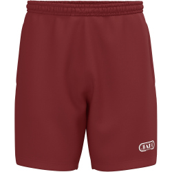JAKO Wardrobe Sweatshorts 156 - rubinrot S