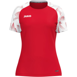 JAKO Sonic T-Shirt Damen 105 - rot/weiß 34/36