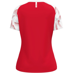 JAKO Sonic T-Shirt Damen 105 - rot/weiß 34/36