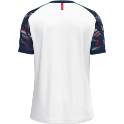 JAKO Sonic T-Shirt 039 - weiß/marine/rot M