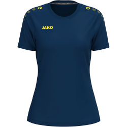 JAKO One Baumwoll T-Shirt Damen 941 - navy/citro 38/40