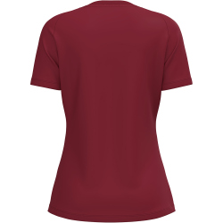 JAKO One Baumwoll T-Shirt Damen 155 - bordeaux 38/40