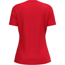 JAKO One Baumwoll T-Shirt Damen 100 - rot 38/40