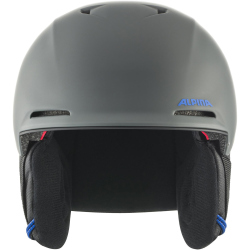 ALPINA Brix Skihelm Kinder 35 - midnight-grey matt 48-52 cm