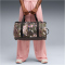 PUMA AT Essentials Concept 2 Barrel Sporttasche Damen 01 - dark loden/rosy outlook/concept 1