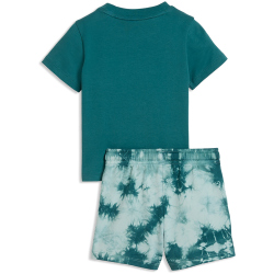 PUMA Minicats Essentials Tie-Dye T-Shirt + Shorts Baby-Set