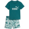 PUMA Minicats Essentials Tie-Dye T-Shirt + Shorts Baby-Set