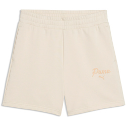 PUMA Essentials Script High-Waist 5" Sweatshorts Damen