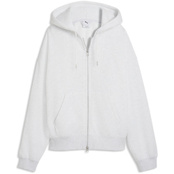 PUMA Essentials Shorts Oversized Fleece Kapuzenjacke Damen