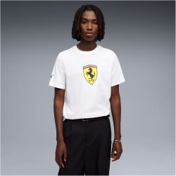 PUMA Ferrari Colored Shield T-Shirt Herren
