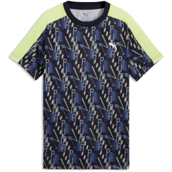 PUMA Train All Day Essentials Allover Print Poly Trainingsshirt Jungen