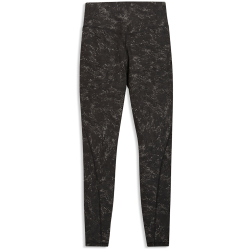 PUMA Cloudspun Allover Print High-Waist Fleece Leggings Damen