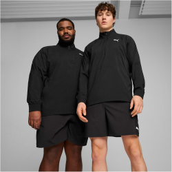 PUMA Fit Woven 1/4-Zip Trainings-Top Herren