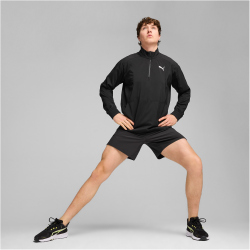 PUMA Fit Woven 1/4-Zip Trainings-Top Herren