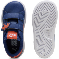 PUMA Smash 3.0 Dino Baby-Sneaker mit Klettverschluss