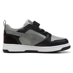 PUMA Rebound V6 Lo Mid 90s AC+ Sneaker mit Klettverschluss Kinder