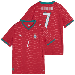PUMA Portugal Heimtrikot mit Spielerdruck 2026 Kinder 77...