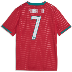 PUMA Portugal Heimtrikot mit Spielerdruck 2026 Kinder 77...