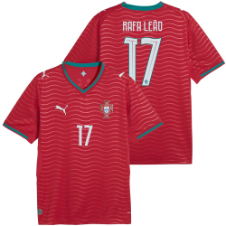 PUMA Portugal Heimtrikot mit Spielerdruck 2026 Herren 79...