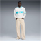 PUMA Olympique Marseille King Retro Trikot Herren 40 - PUMA white/team aqua XS