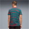 PUMA Portugal FtblCulture Allover Print T-Shirt Herren 30 - club red/green lagoon S