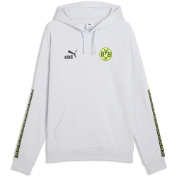 PUMA BVB Borussia Dortmund King Hoodie Herren 03 - silver...