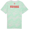 PUMA SFV Schweiz FtblCulture Allover Print T-Shirt Herren 19 - sea glass/puma red S