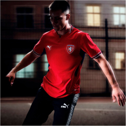 PUMA FACR Tschechien Heimtrikot 2026 Kinder 01 - dark...