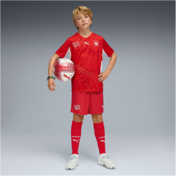 PUMA SFV Schweiz Shorts 2026 Kinder 01 - PUMA red/PUMA white 128