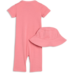 PUMA Minicats Super PUMA Newborn Strampler + Mütze...
