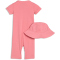 PUMA Minicats Super PUMA Newborn Strampler + Mütze Baby-Set 25 - wild pink 56