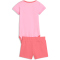PUMA Minicats Newborn Body + Shorts Baby-Set 75 - pink shimmer 56