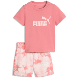PUMA Minicats Essentials Tie-Dye T-Shirt + Shorts...