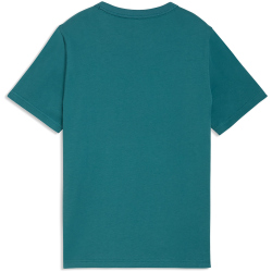 PUMA Class Graphic T-Shirt Jungen 41 - emerald ice 128