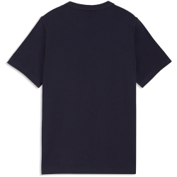 PUMA Class Graphic T-Shirt Jungen 16 - new navy 128