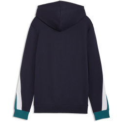PUMA Essentials Block French Terry Hoodie Jungen 16 - new navy 128