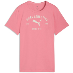PUMA Class Graphic T-Shirt Mädchen 25 - wild pink 140